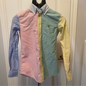 Ralph Lauren Striped Custom Fit Shirt